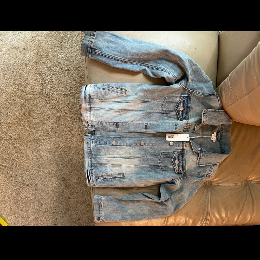 Ingrid & Isabel Light Blue Jean Jacket